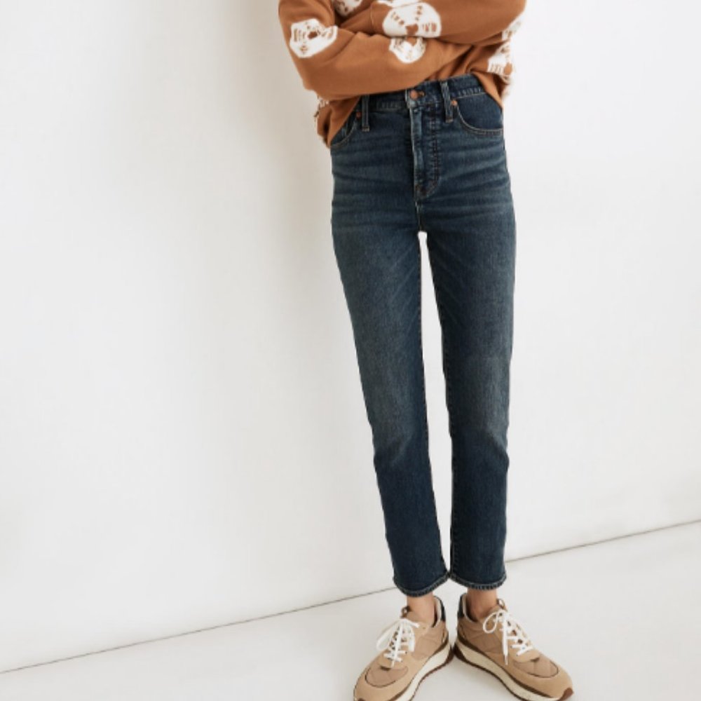 Madewell The Perfect Vintage Jean in Arland Wash: Instacozy Edition *NWT*